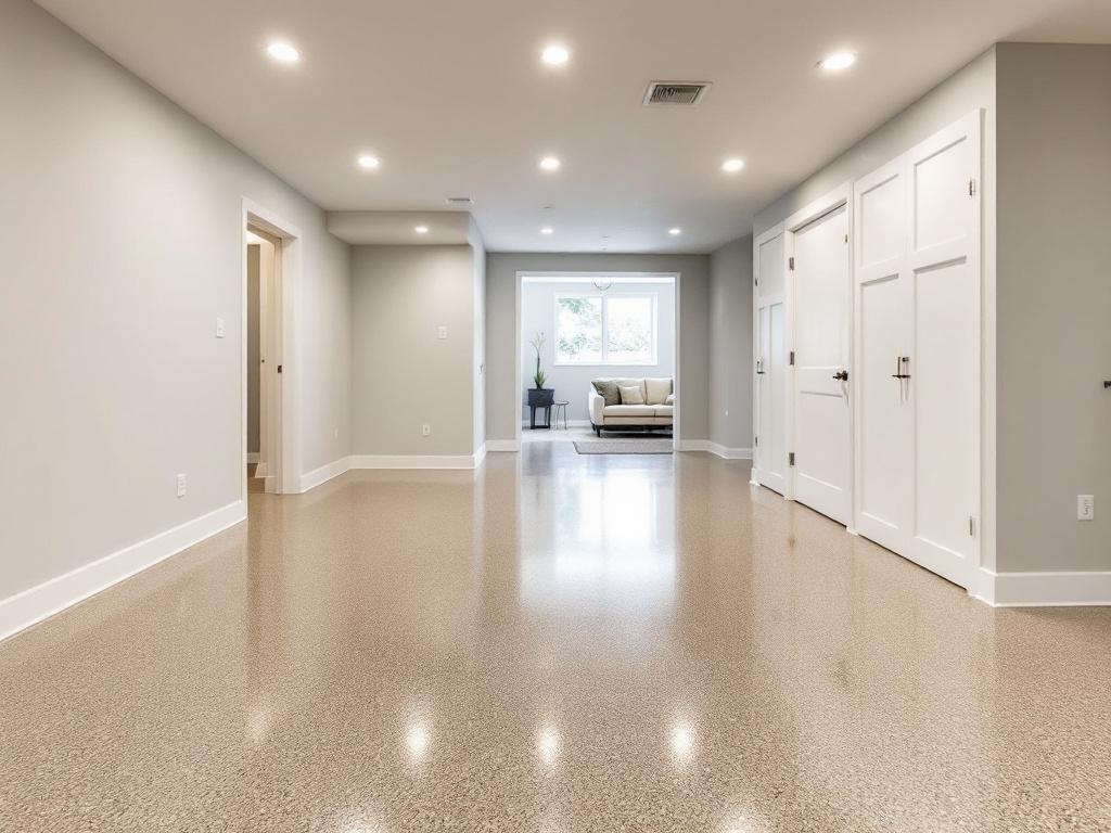 Basement floor conversion